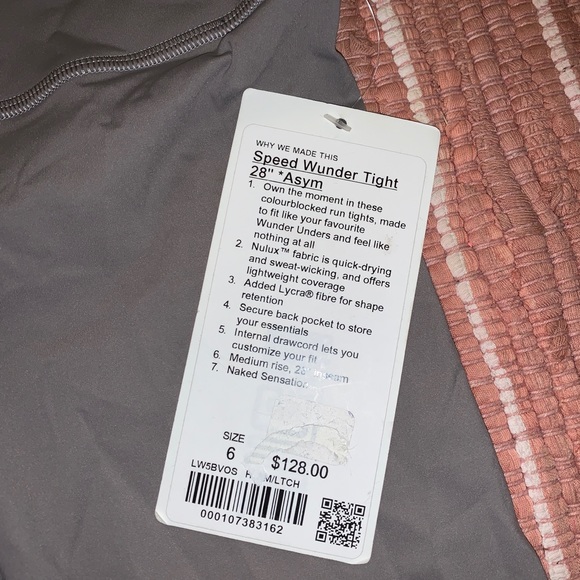 Lululemon Speed Wunder Tight Asym - Picture 4 of 5